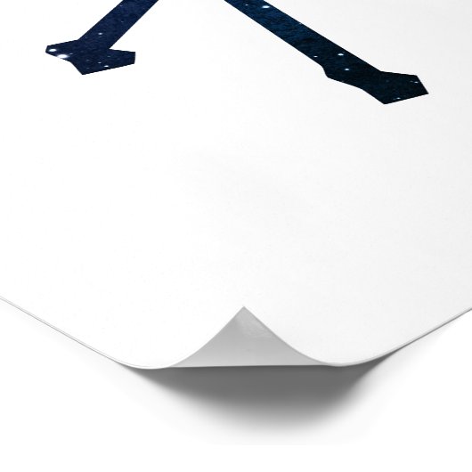 Poster Tambours Silhouette (Coin)