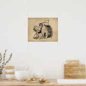Poster Tambours vintages pour kit tambour (Cuisine)
