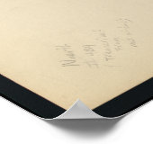 Poster Tamise Dans L'Impression À La Pointe (Coin)