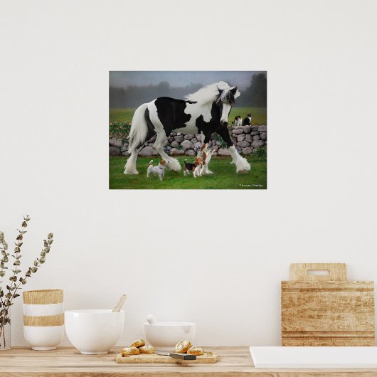 Poster "Tamlin & Les Pups" (Cuisine)