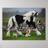 Poster "Tamlin & Les Pups" (Devant)