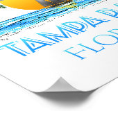 Poster Tampa Bay Floride (Coin)