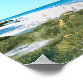 Poster Tampa Beach Floride Vintage (Coin)