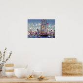 Poster Tampa Florida Gasparilla Flortilla (Cuisine)