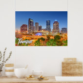 Poster Tampa, Floride, États-Unis (Cuisine)