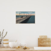 Poster Tampa, FlorideVue de Gandy BridgeTampa, FL (Cuisine)