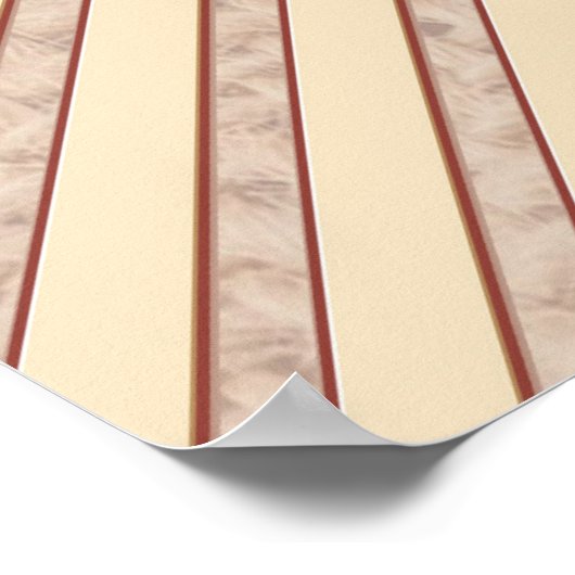 Poster Tan - Marsala Vin et une teinte texturée rose (Coin)