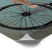 Poster Tandem de caniche (Coin)