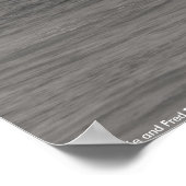 Poster Tandem Surf couple (Coin)