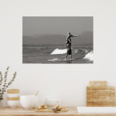 Poster Tandem Surf couple (Cuisine)