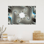 Poster Tangée en bleu (Cuisine)