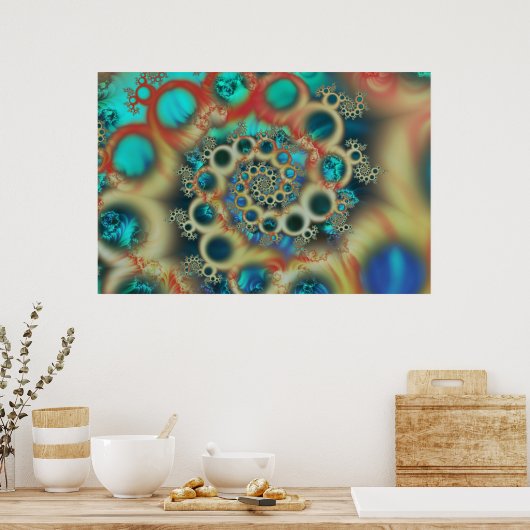 Poster Tangent bulle (Cuisine)