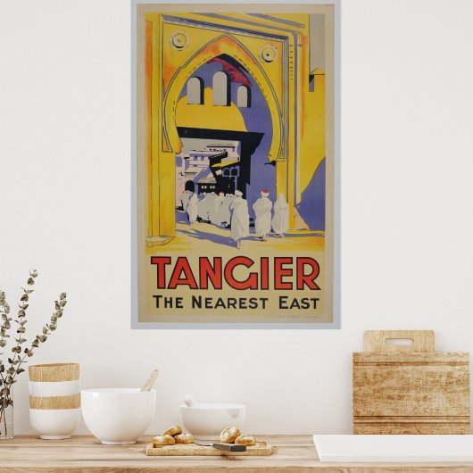 Poster Tanger (Cuisine)