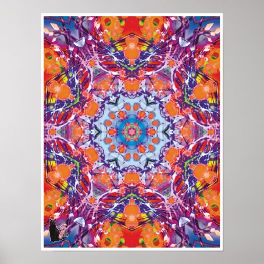 Poster Tangiers Kaleidoscope (Devant)