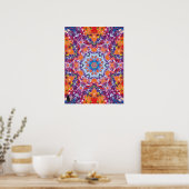 Poster Tangiers Kaleidoscope (Cuisine)
