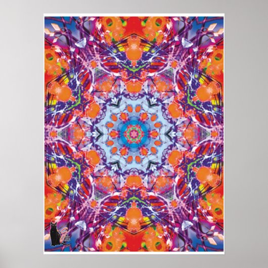 Poster Tangiers Kaleidoscope (Devant)