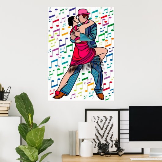 Poster Tango (Bureau à domicile)