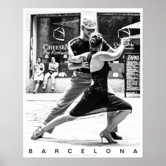 Poster Tango Barcelona (Devant)