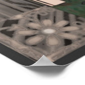 Poster Tango de chat vintage (Coin)