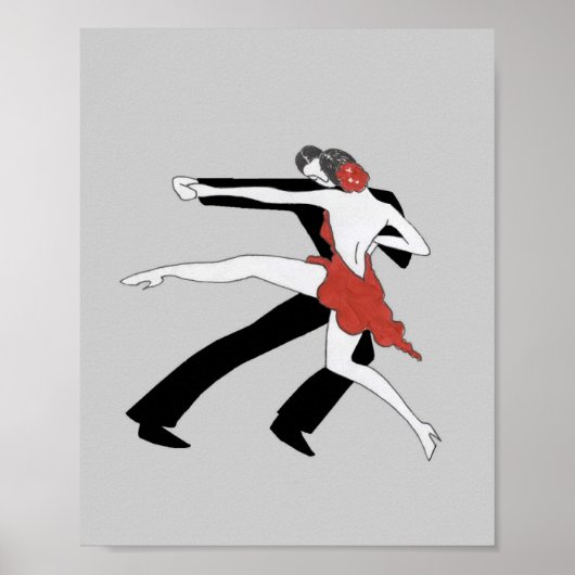 Poster Tango des années vingt (Devant)