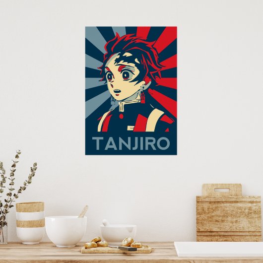 Poster Tanjiro (Cuisine)