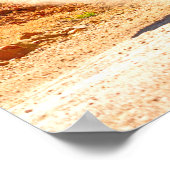 POSTER TANK DE BATAILLE AMÉRICAIN - M1 ABRAMS (Coin)