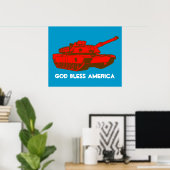 Poster Tank Print (Bureau à domicile)