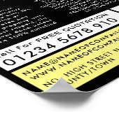 Poster Tank Septique, Compagnie Septique, Ingénieur Septi (Coin)