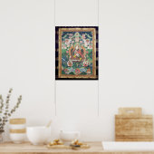 Poster Tanka de Padmasambhava, c.749 AD (Cuisine)