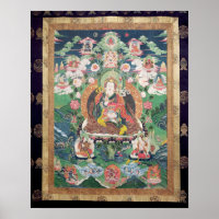 Tanka de Padmasambhava, c.749 AD