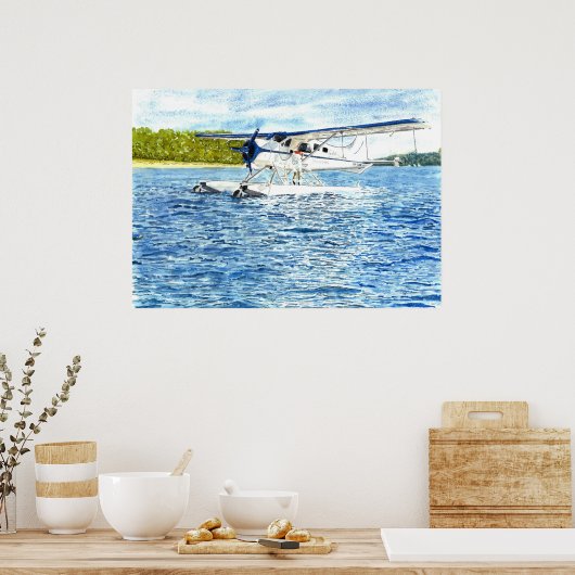 Poster 'Tanking Up' (Cuisine)