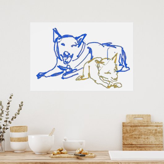 Poster Tanner & Skyler (Cuisine)