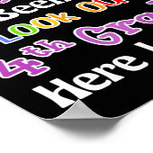 Poster Tant de 3e année, ça a été amusant de regarder en (Coin)