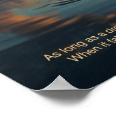 Poster Tant qu'une goutte tombe du ciel... (Coin)