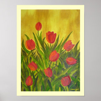 Poster Tantaliser les Tulipes !