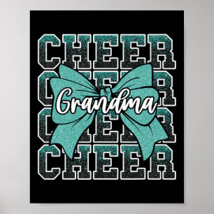 Poster Tante de pom-pom girls Arc Sport Cheerleader Cheer