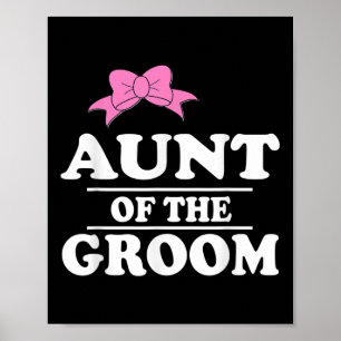 Poster Tante Du Mariage Groom