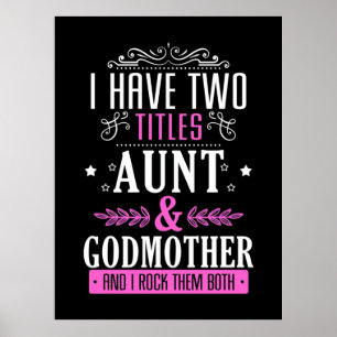 Poster Tante et marraine