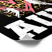 Poster Tante Léopard Famille Correspondante Coeur (Coin)