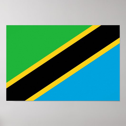 Poster Tanzanie (Devant)