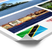 Poster Tanzanie - Mosaic - (Coin)