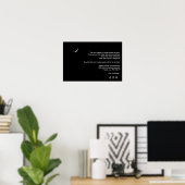 Poster Tao Te Ching n° 8 (Bureau à domicile)