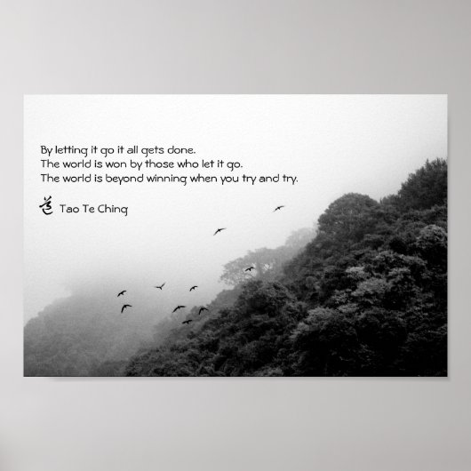 Poster Tao Te Ching No.10 ©Photographie Imprimer (Devant)