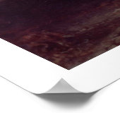 Poster Taormina et l'Etna, vers 1840 (huile sur toile) (Coin)