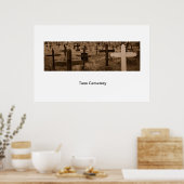 Poster Taos Cemetary (Cuisine)