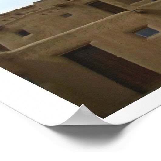 Poster Taos Pueblo (Coin)