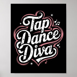 Poster Tap Dance Diva
