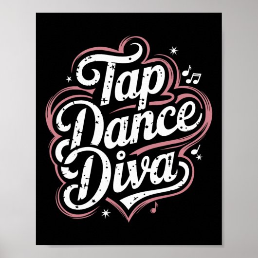 Poster Tap Dance Diva (Devant)