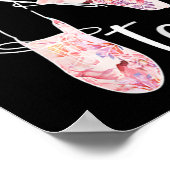 Poster Tap Dance Lover Tap Danseuse Professeur de danse (Coin)