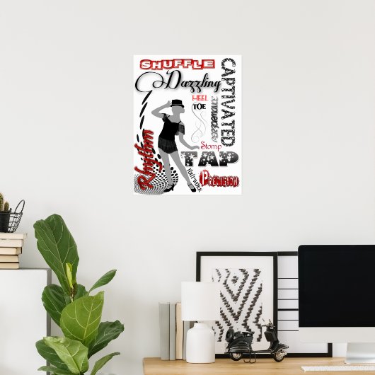 Poster TAP Dancing (Bureau à domicile)